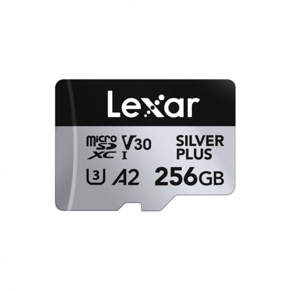 Lexar microSDXC Silver Plus UHS-I 256GB